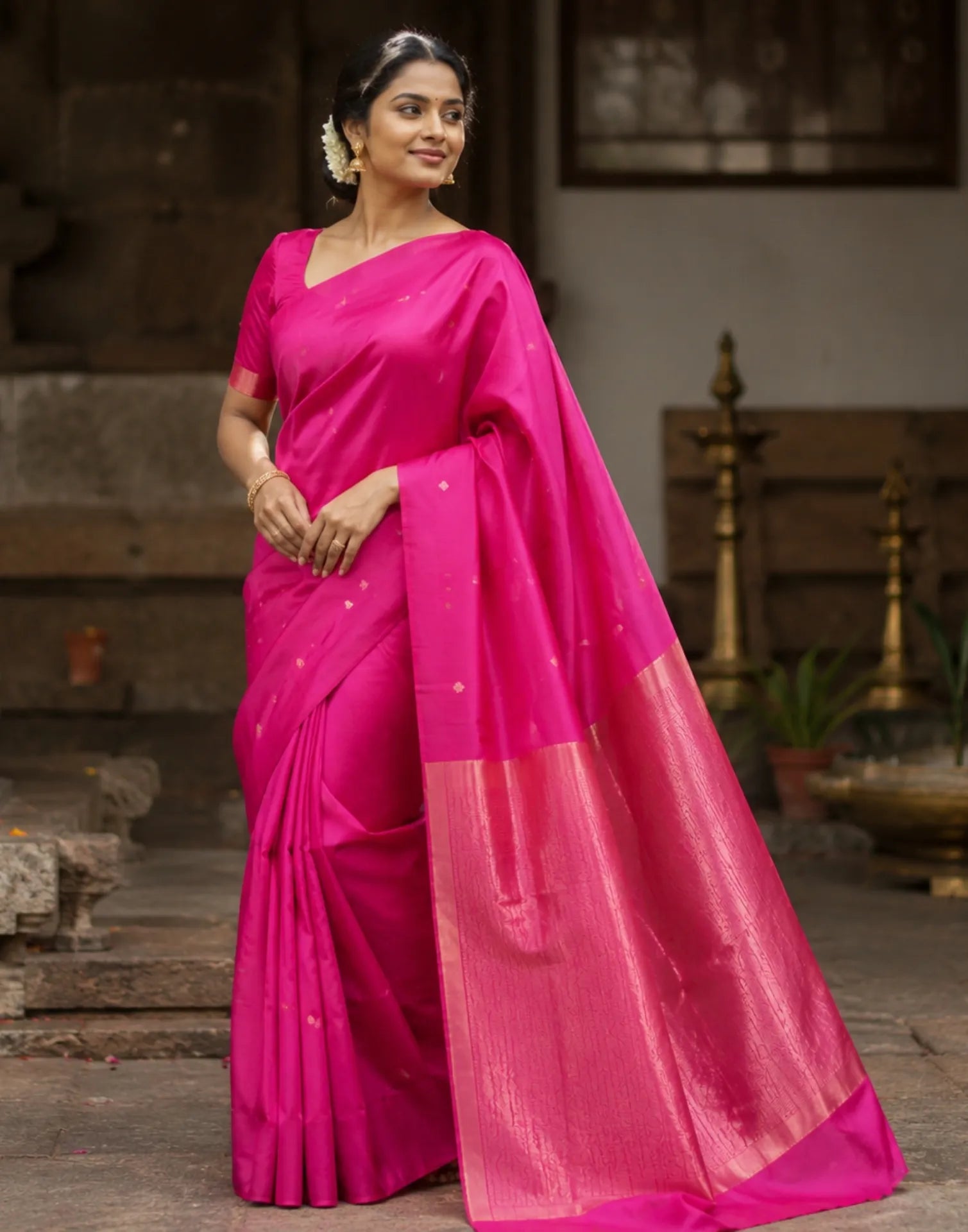 Apsara silk Saree
