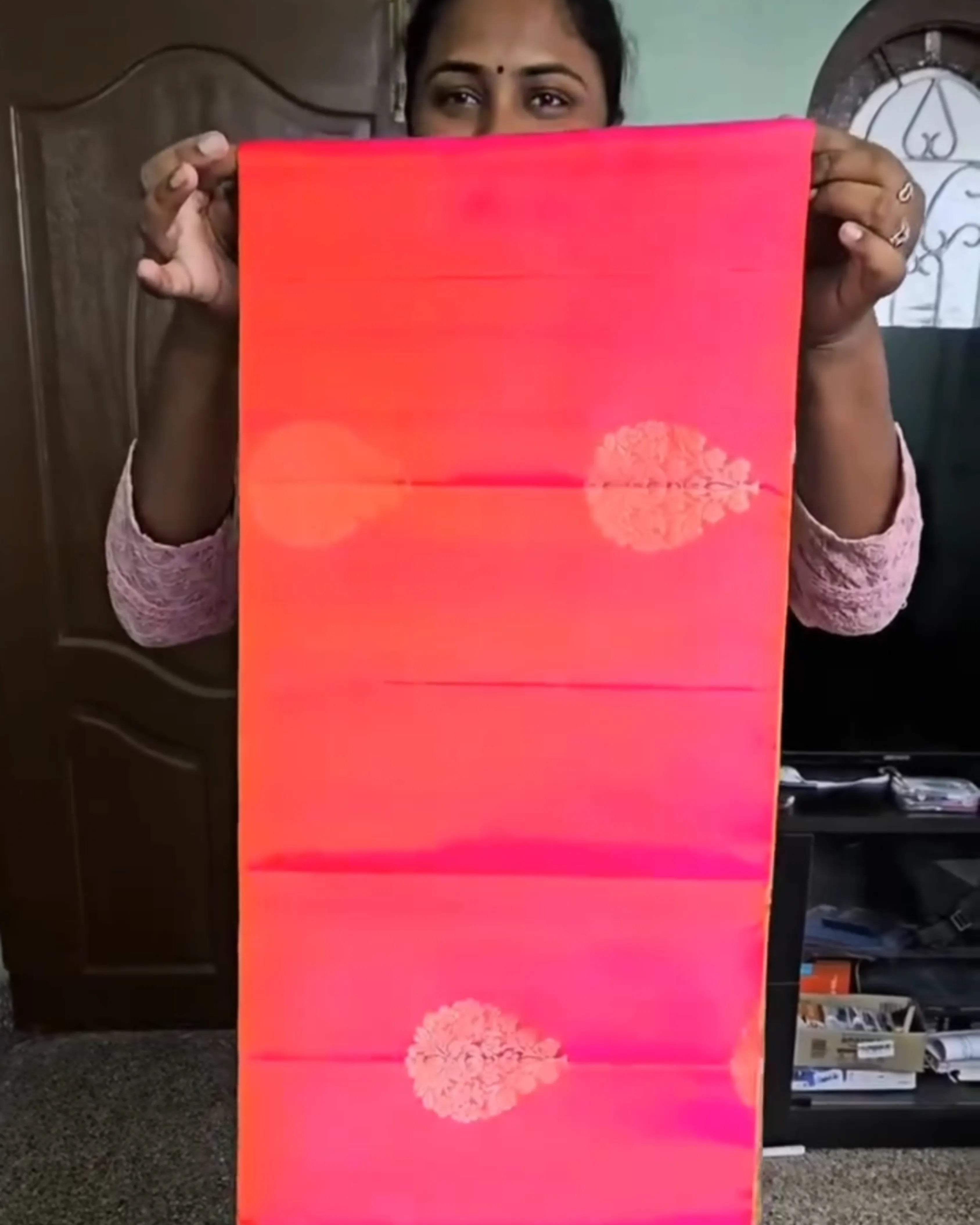 Dual Tone Silk Saree