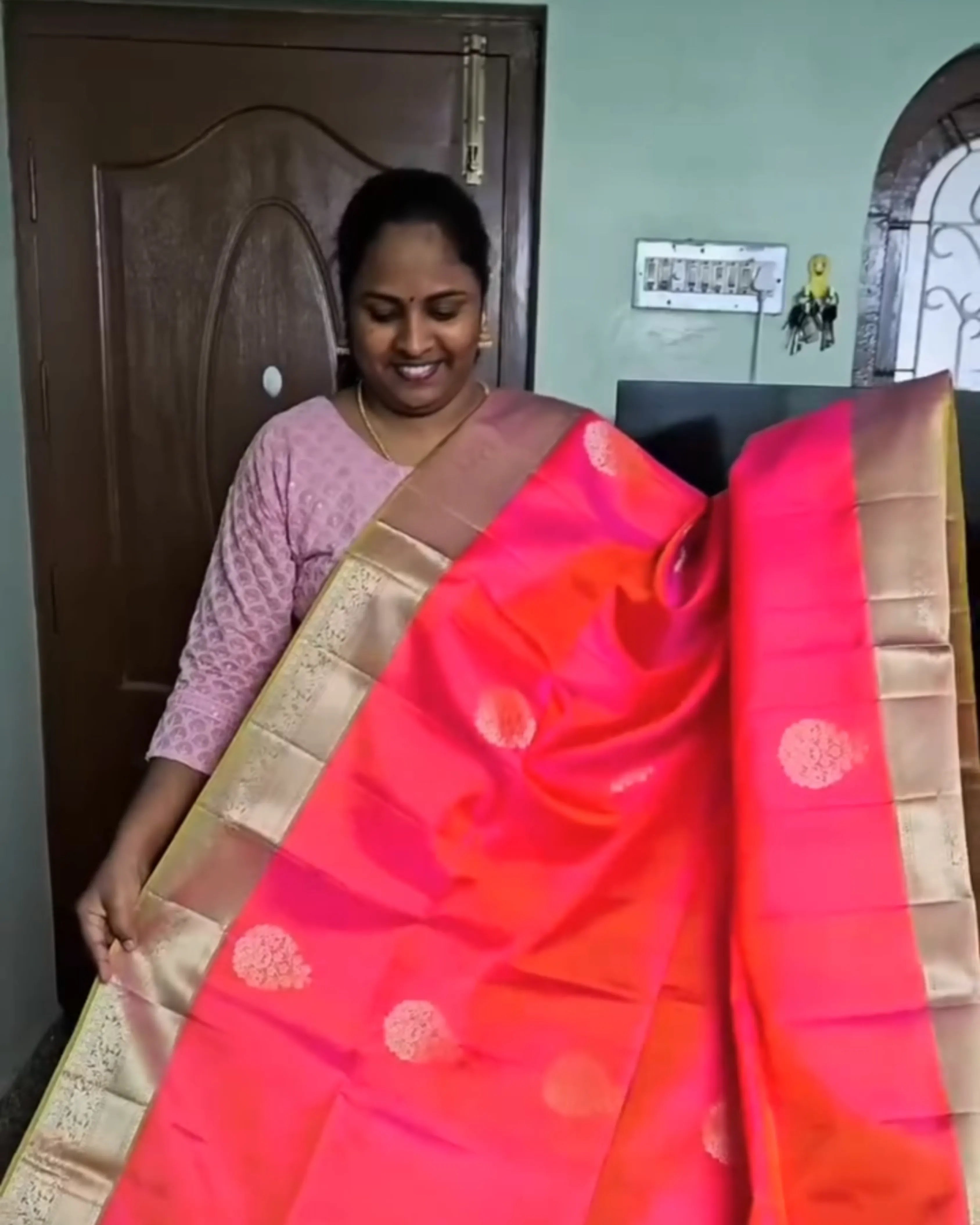 Dual Tone Silk Saree