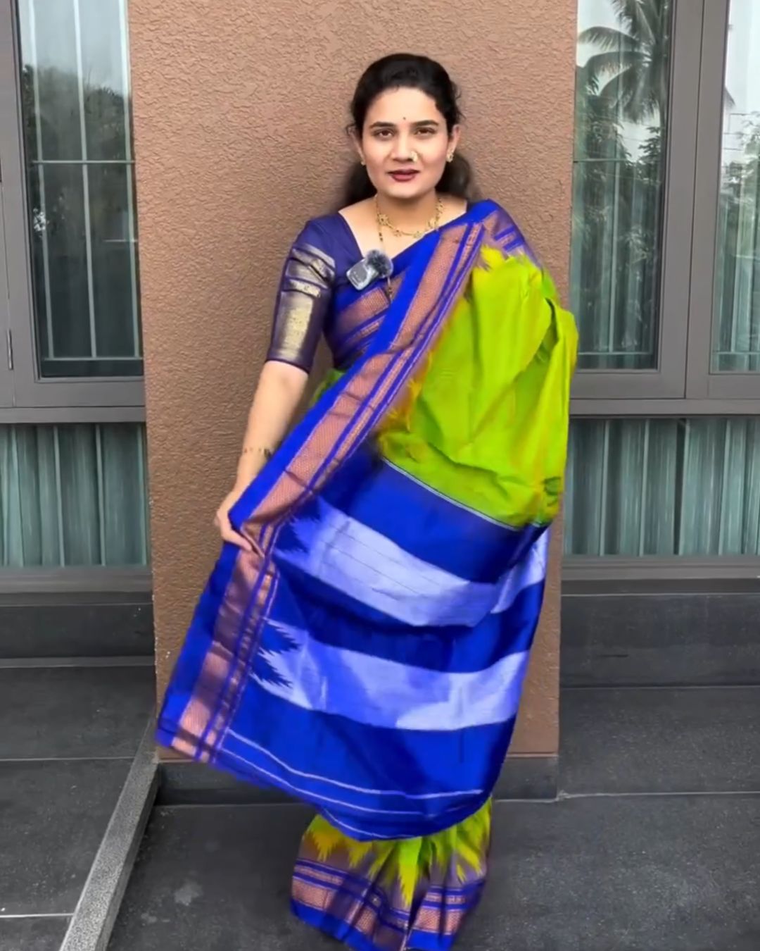 Popty Gadhwal Silk Saree