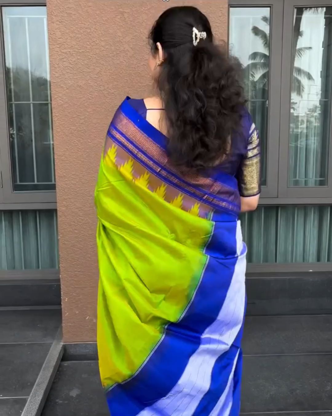Popty Gadhwal Silk Saree