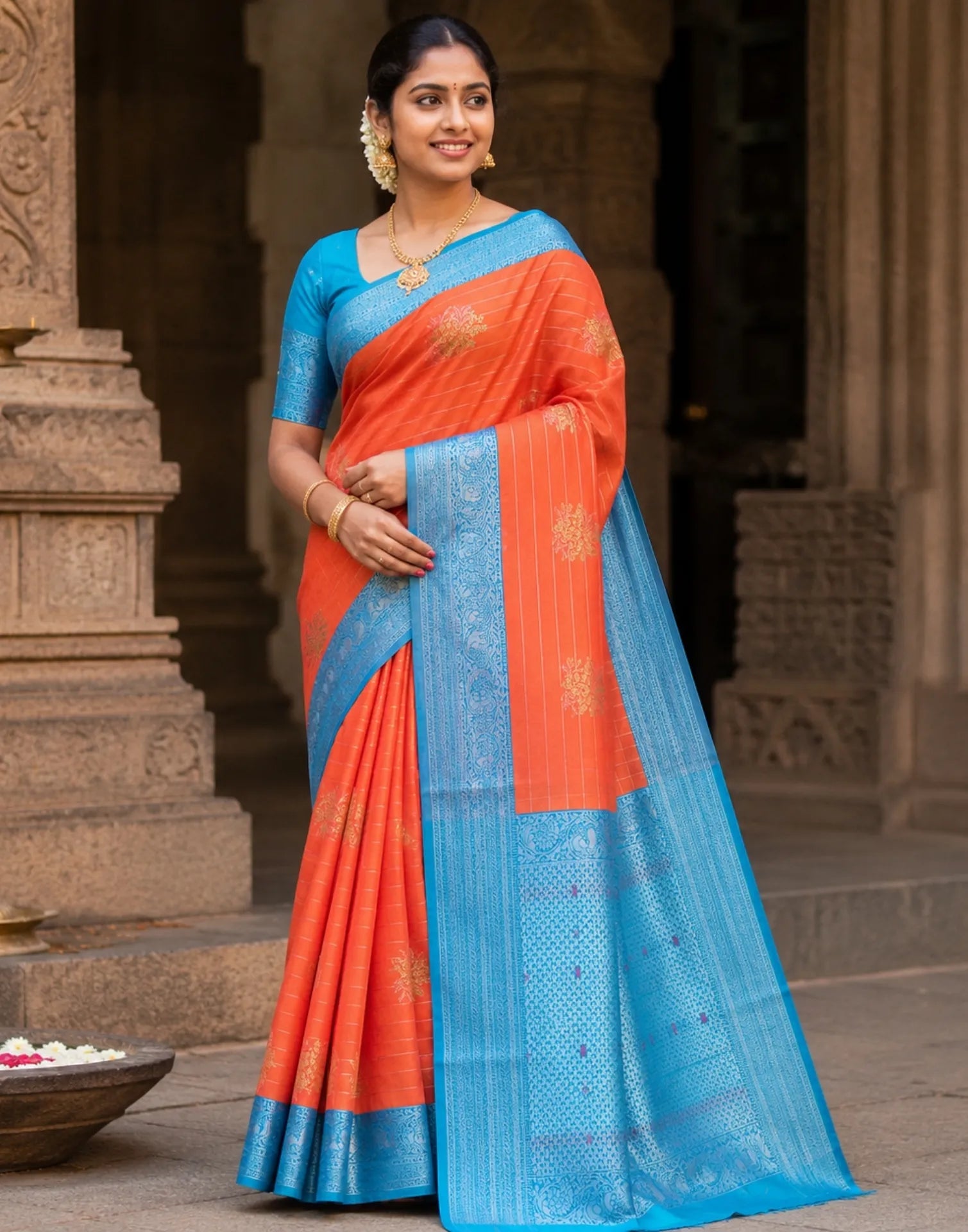 Maya Glow Silk Saree