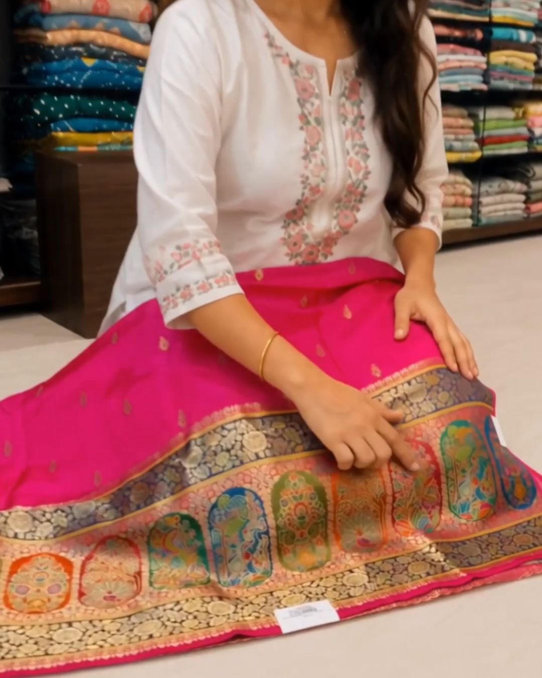 Rani Silk Jari Suit Set