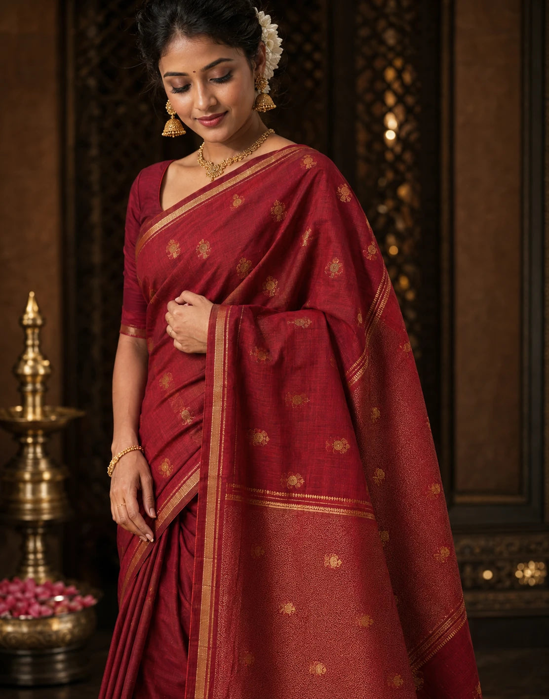 Rani Silk Saree