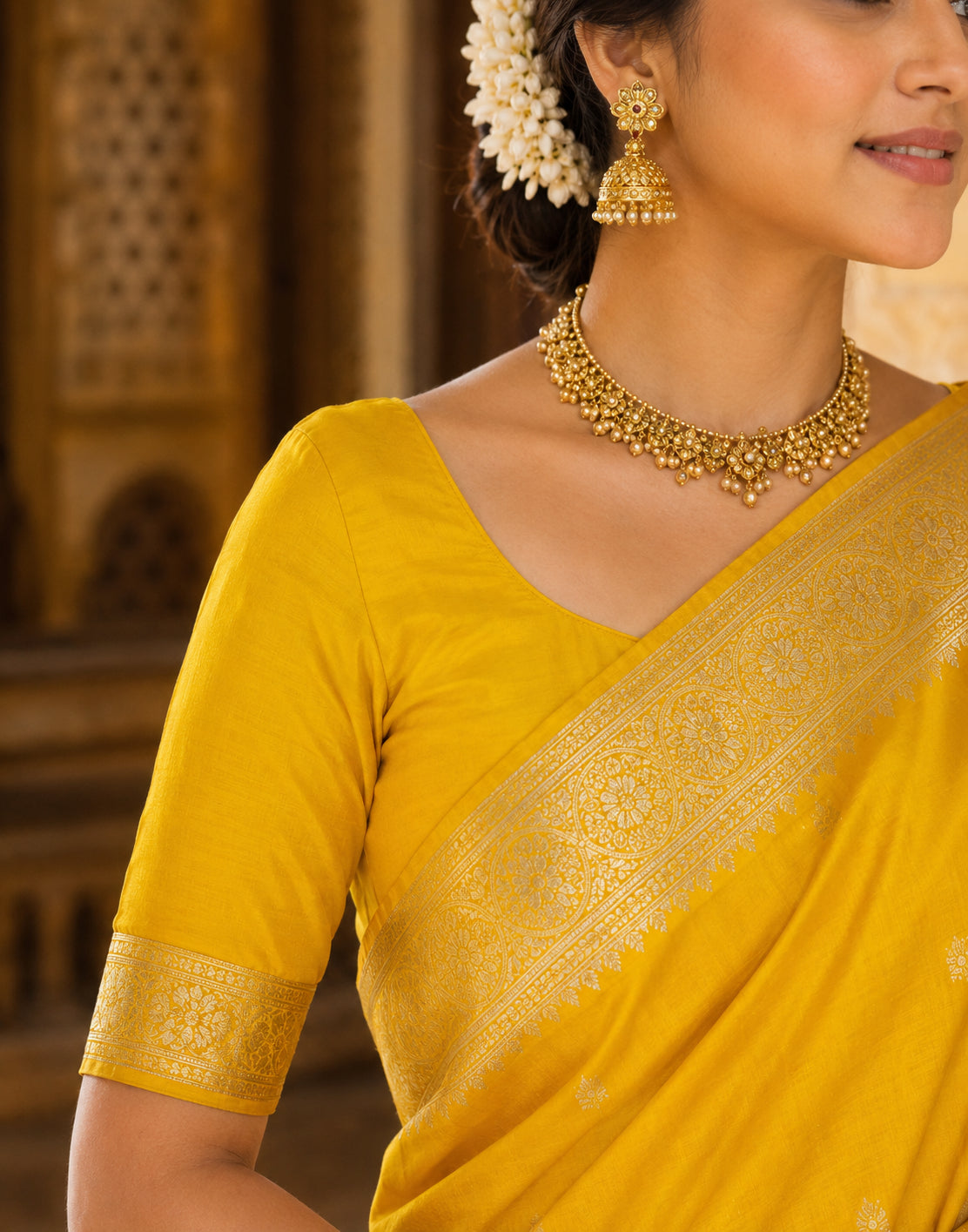 Surya Kanthi Banarsi Silk Saree