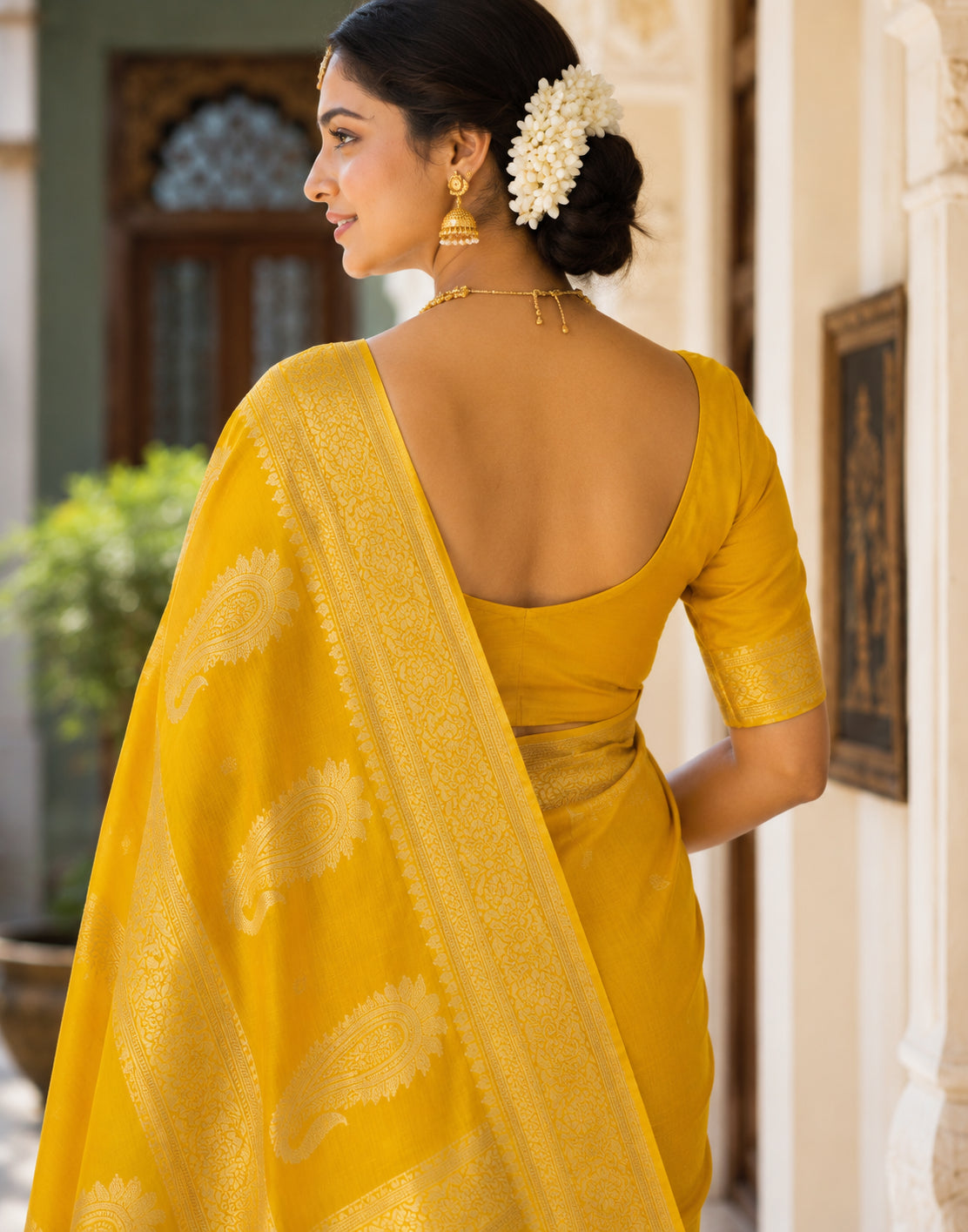 Surya Kanthi Banarsi Silk Saree