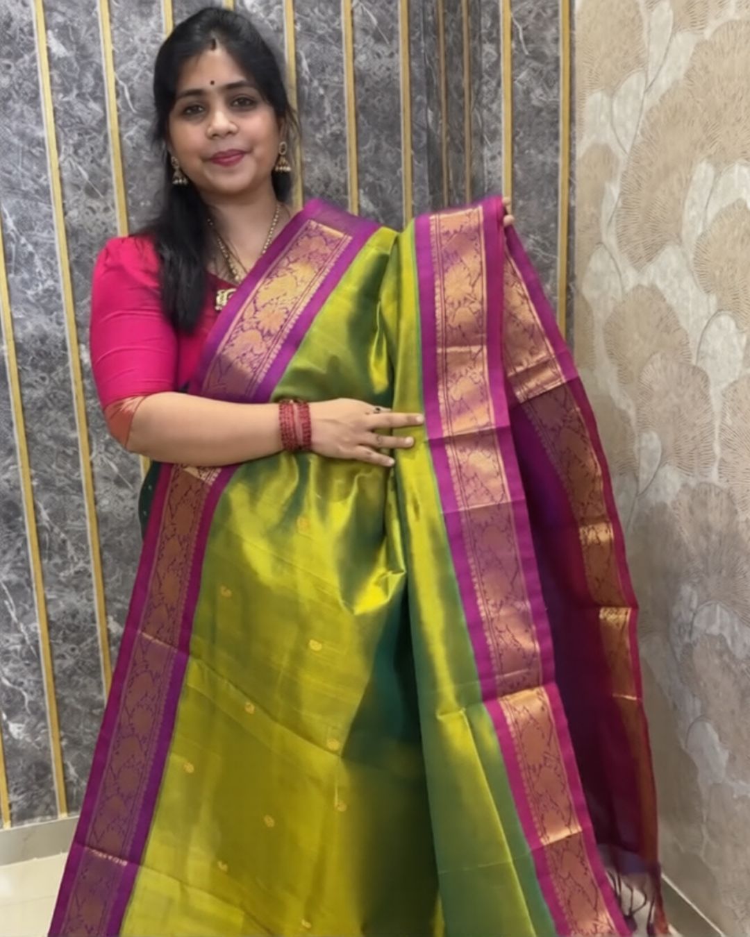 Vandana Cotton Silk Saree