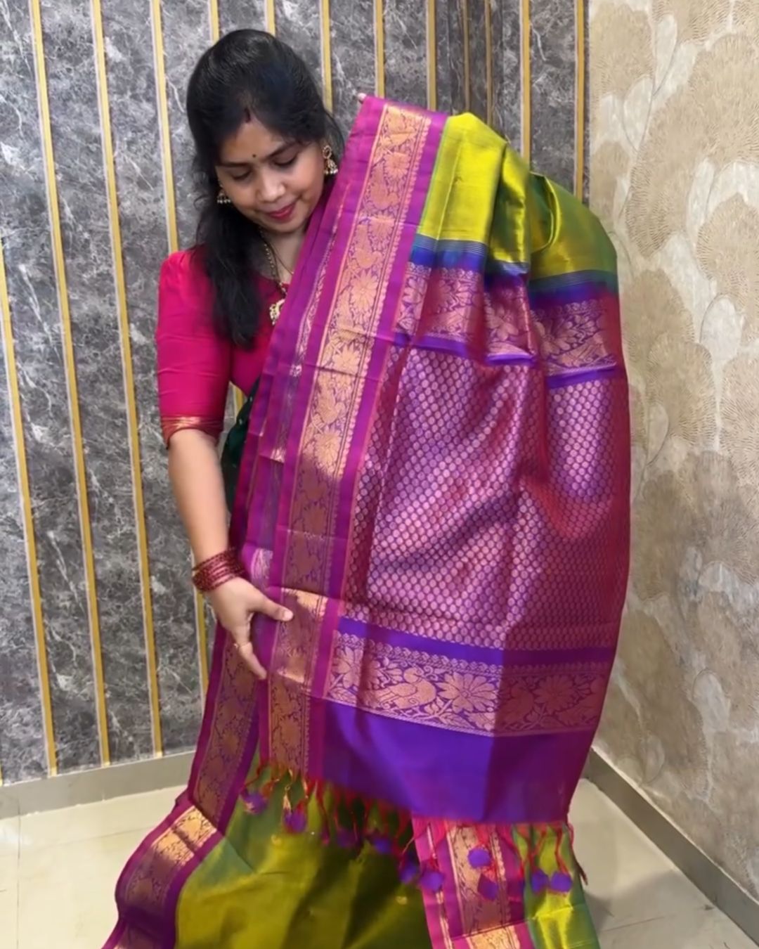 Vandana Cotton Silk Saree