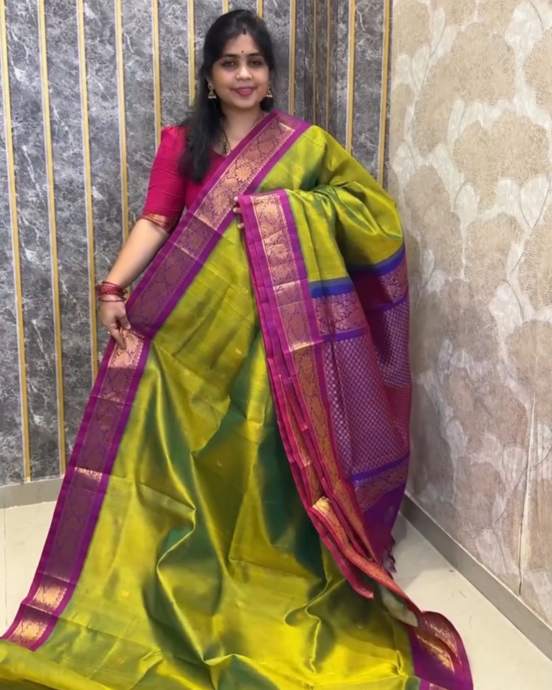 Vandana Cotton Silk Saree