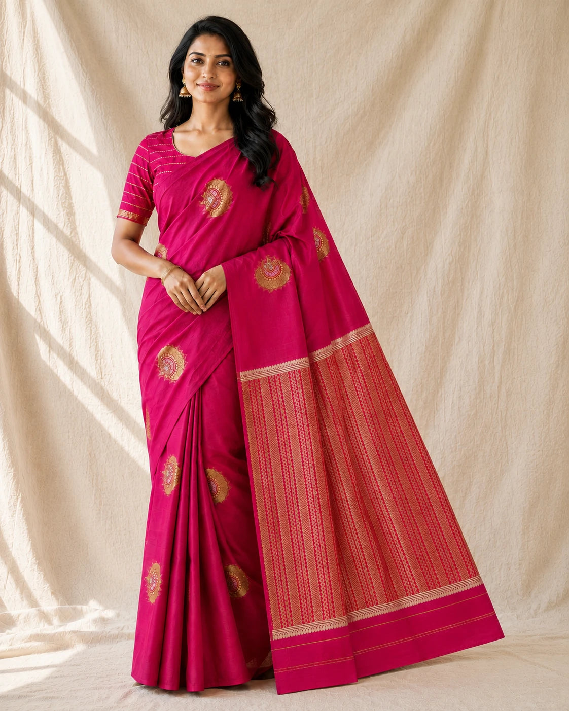 Gulab Silk Saree