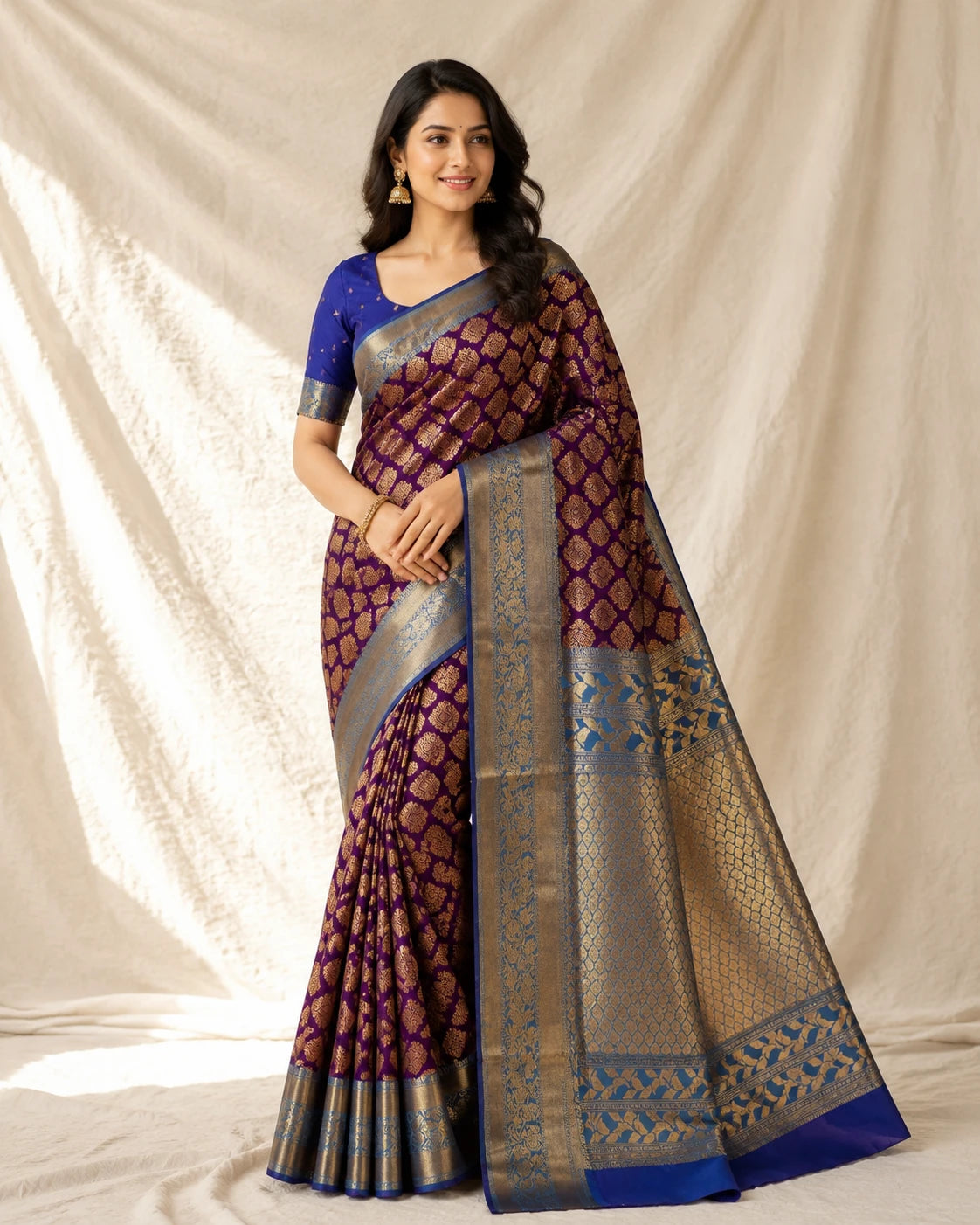 Indraneela Silk saree