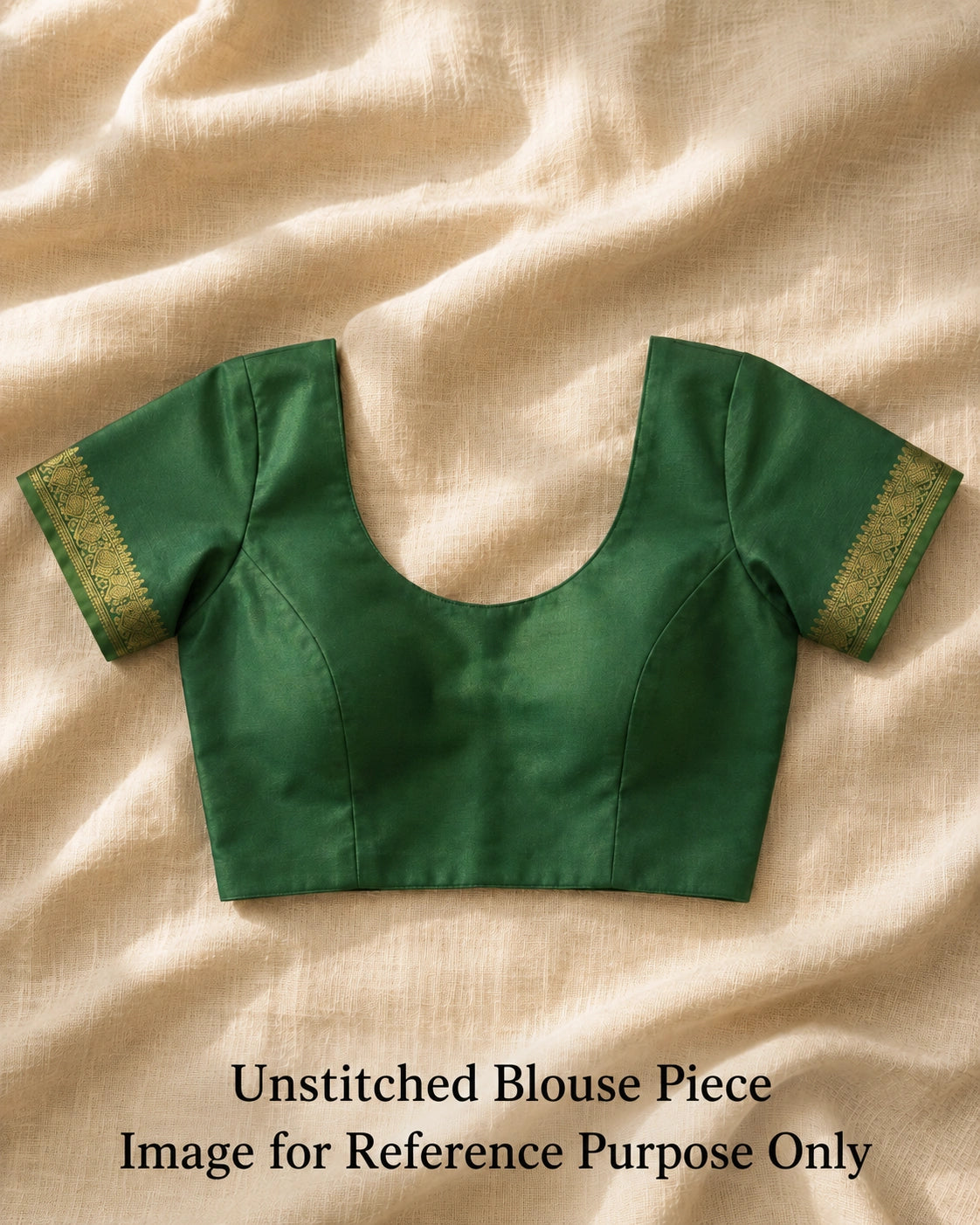 Peacock plume Silk Saree