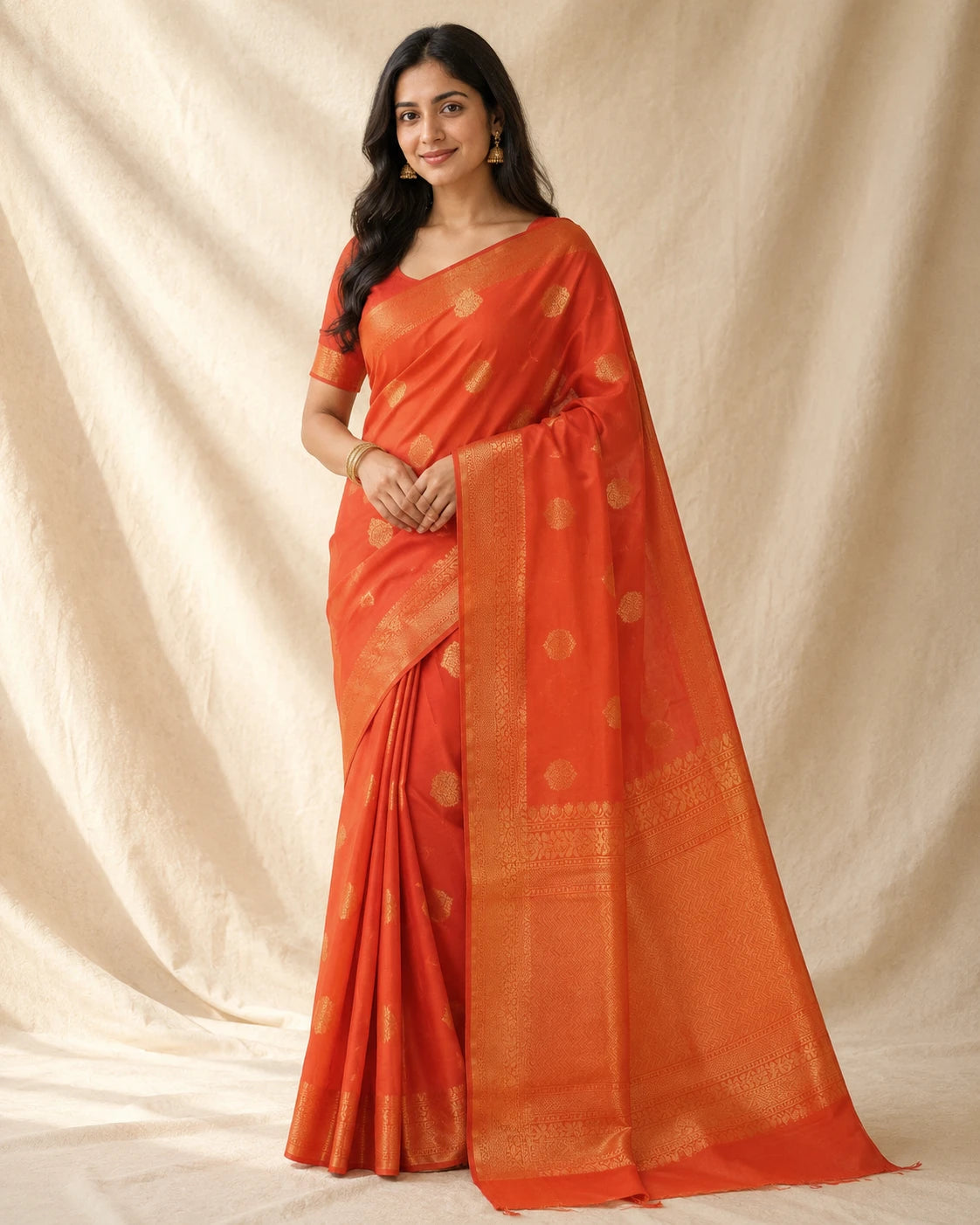 Sayanthanam Kora Silk Saree