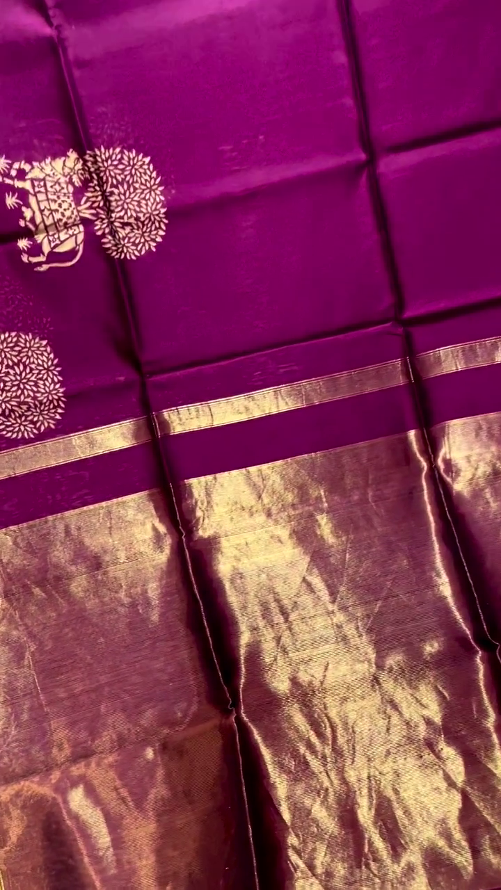 Gorgeous Reshimsilk saree