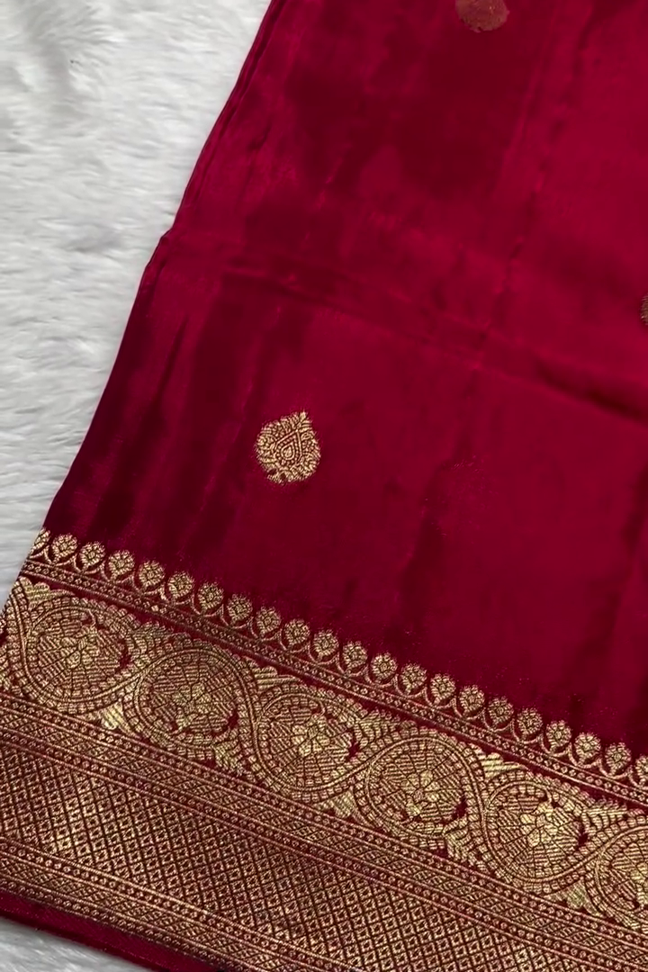 Sindoori Silk Saree